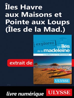 cover image of Îles Havre aux Maisons et Pointe aux Loups (Îles de la Mad.)